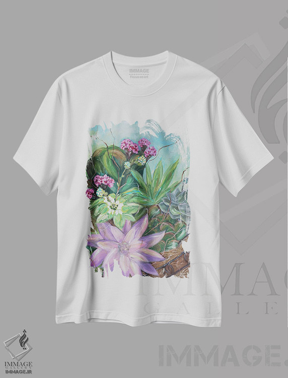 تیشرت طرح دار سبد ساکولنت ها، دکور معاصر اثر برندا بوش | immage.ir