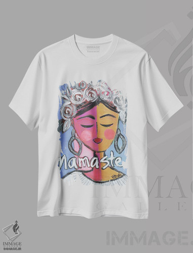 تیشرت طرح دار نمسته بهترین دوست، دکور معاصر اثر برندا بوش | فروشگاه ایماژ