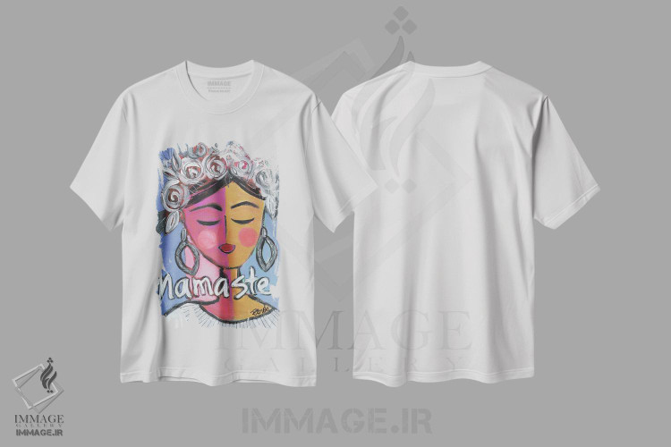 تیشرت طرح دار نمسته بهترین دوست، دکور معاصر اثر برندا بوش | فروشگاه ایماژ