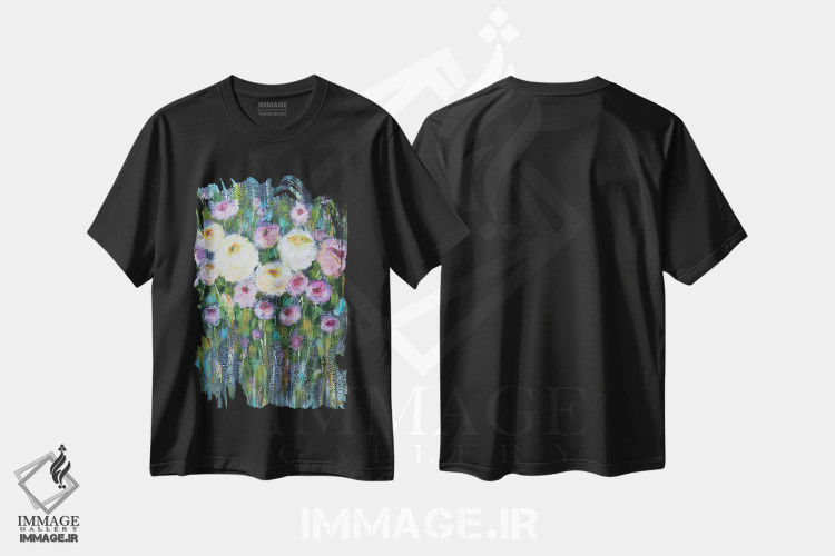 تیشرت طرح دار امید پیدا شد، دکور معاصر اثر برندا بوش | فروشگاه ایماژ