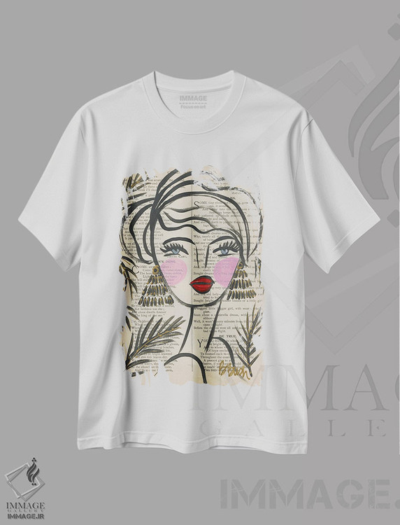 تیشرت طرح دار رویای سیندرلا، تزئینی اثر برندا بوش | immage.ir