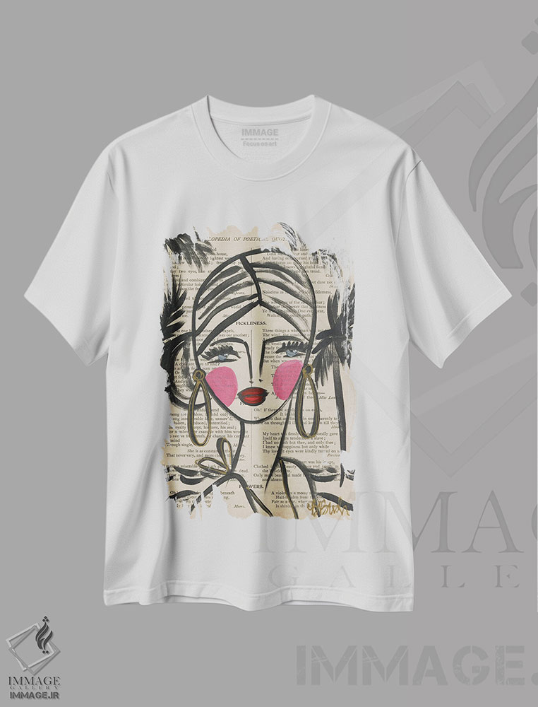 تیشرت طرح دار روزهای استوایی، تزئینی اثر برندا بوش | immage.ir