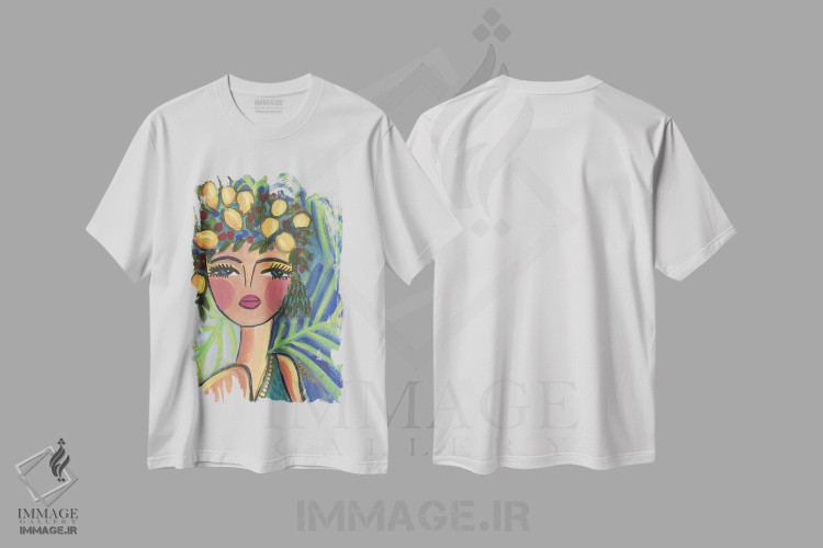 تیشرت طرح دار ملکهٔ لیمونچلو، دکور بوهمی اثر برندا بوش | immage.ir