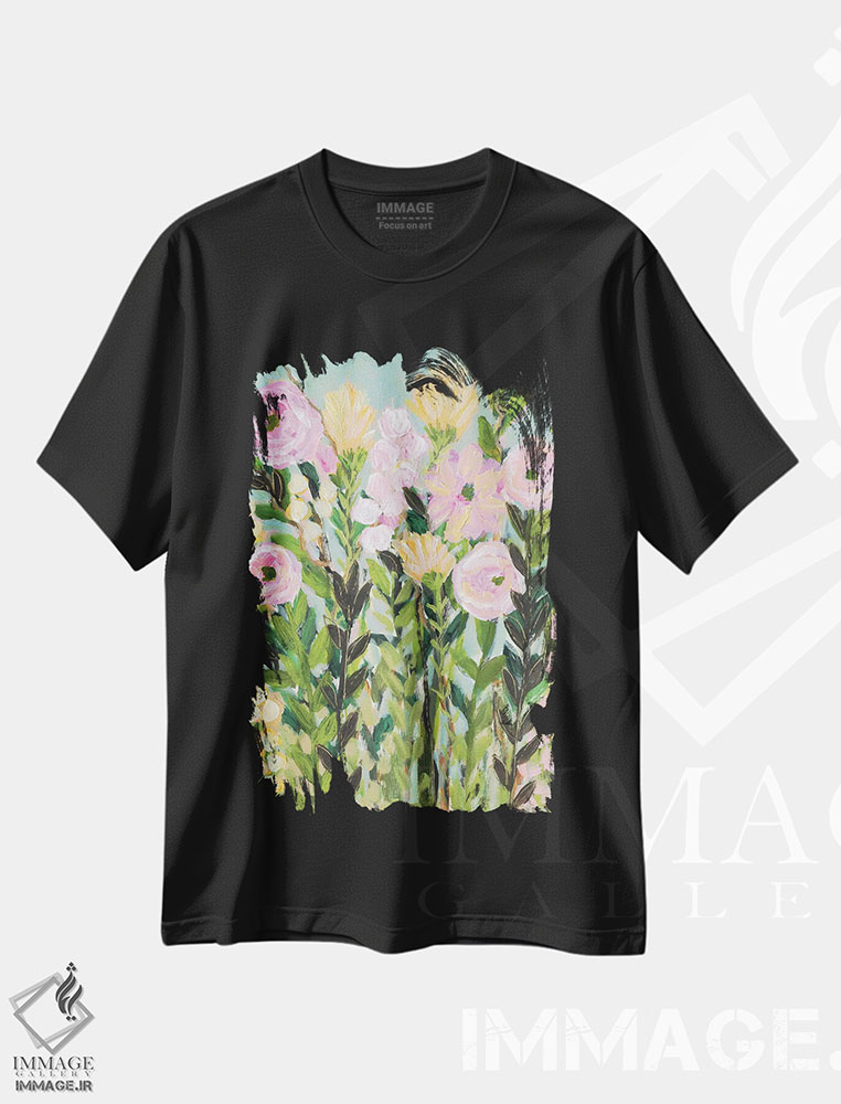تیشرت طرح دار روزهای تابستانی، دکور معاصر اثر برندا بوش | فروشگاه ایماژ