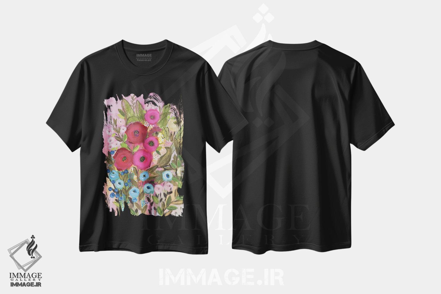 تیشرت طرح دار تو طلایی هستی، دکور معاصر اثر برندا بوش | immage.ir