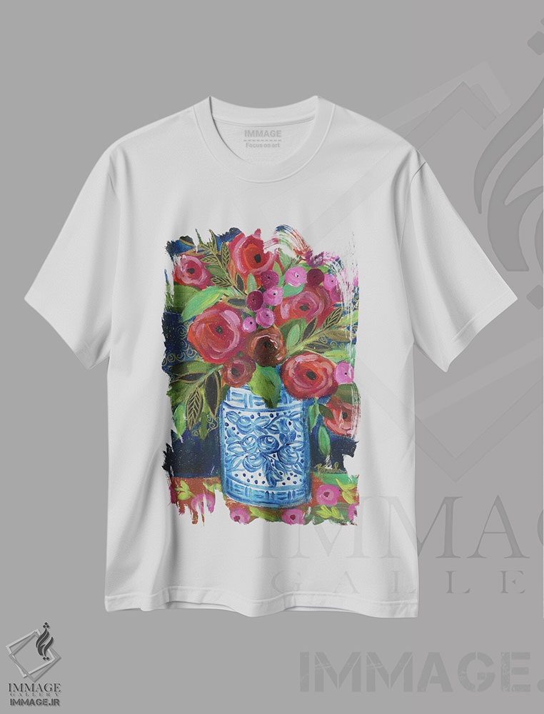 تیشرت طرح دار شب ویژه، دکور معاصر اثر برندا بوش | immage.ir