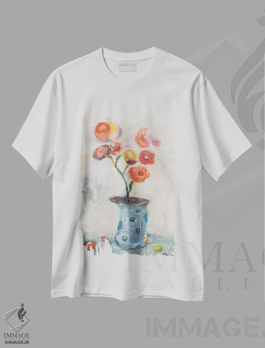 تیشرت طرح دار میوهٔ زندگی، تزئینی اثر بردفورد برنر | فروشگاه ایماژ