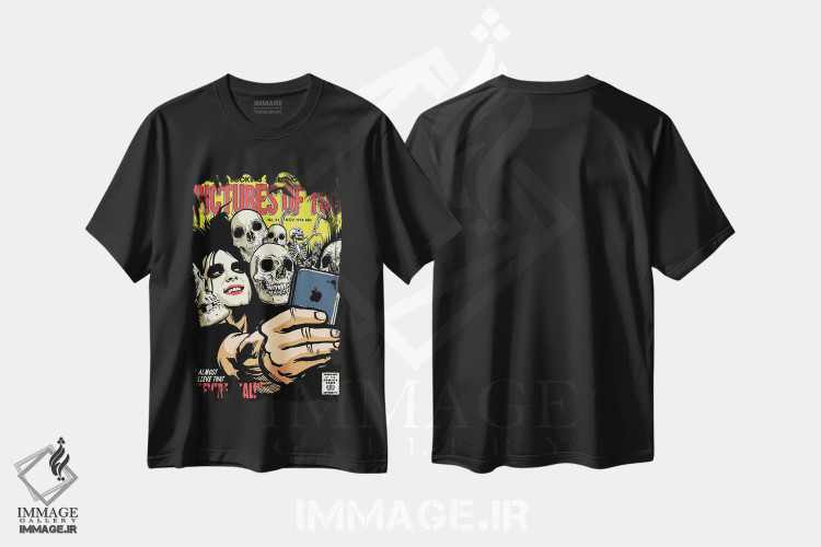 تیشرت طرح دار تصاویر، هنر دیجیتال اثر بوچر بیلی | فروشگاه ایماژ