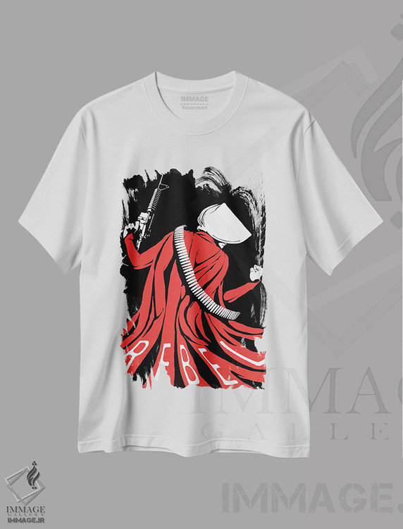 تیشرت طرح دار یاغی، هنر دیجیتال اثر بوچر بیلی | immage.ir