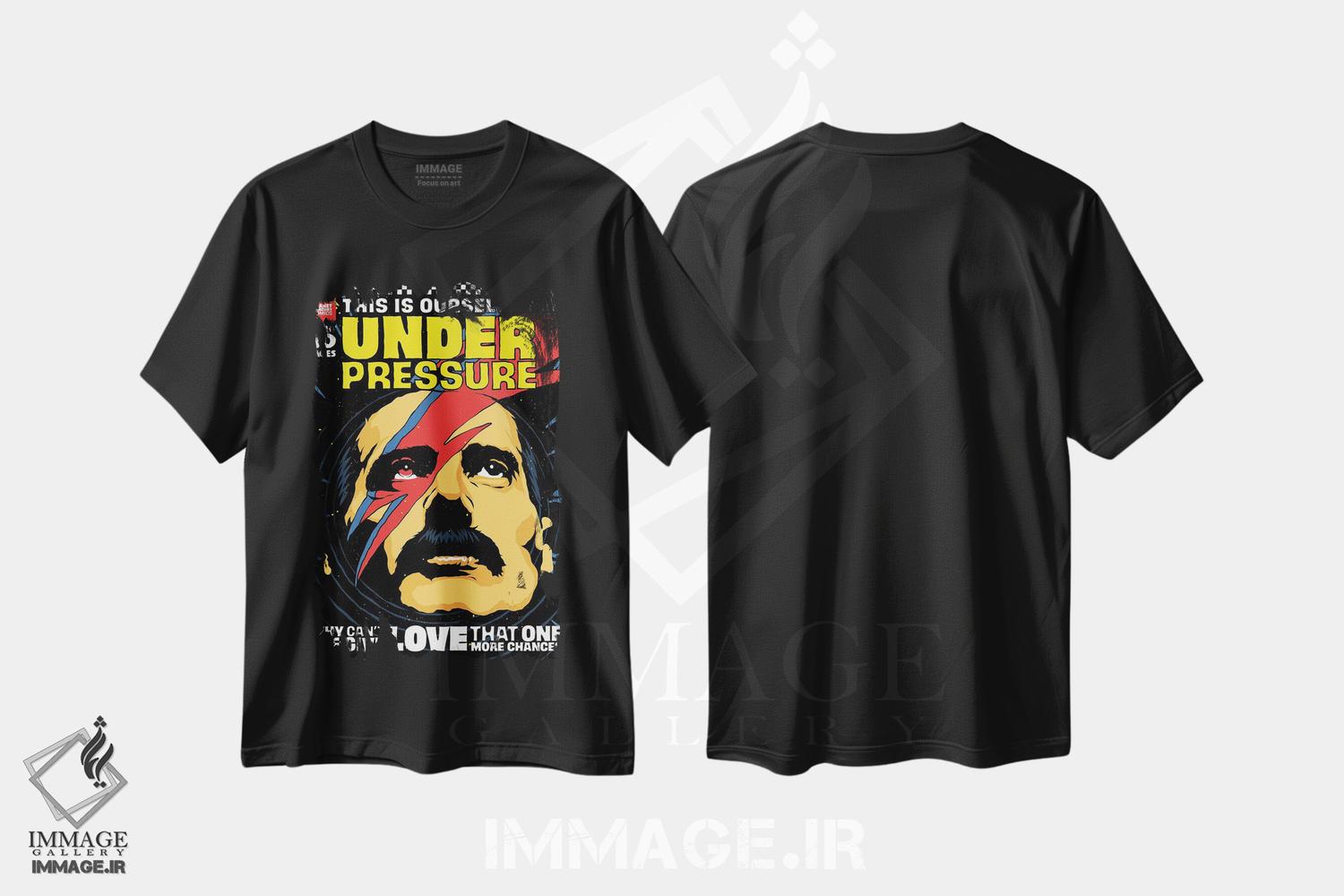 تیشرت طرح دار فشار، هنر فاخر معاصر اثر بوچر بیلی | immage.ir