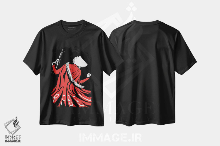 تیشرت طرح دار یاغی، هنر دیجیتال اثر بوچر بیلی | فروشگاه ایماژ