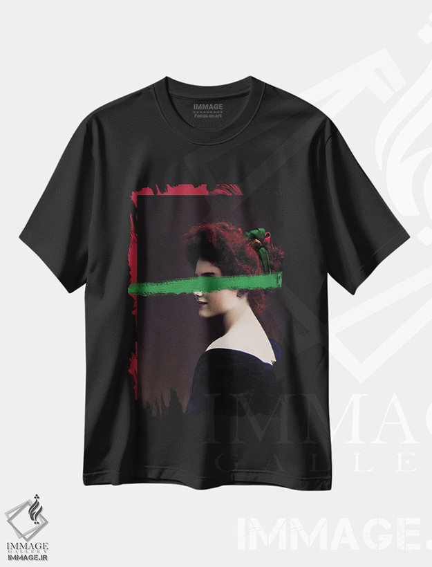 تیشرت طرح دار پرتره زن کلاسیک VI، تزئینی اثر بونا فیدسا | فروشگاه ایماژ