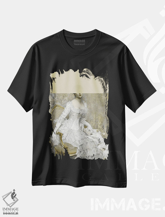 تیشرت طرح دار پرتره زن کلاسیک XXX، تزئینی اثر بونا فیدسا | immage.ir
