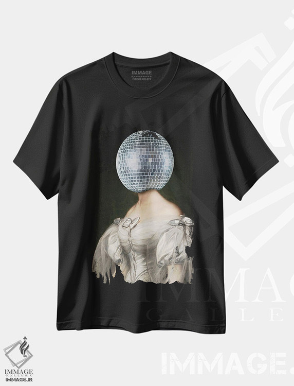 تیشرت طرح دار دیسکوی کلاسیک، تزئینی اثر بونا فیدسا | immage.ir