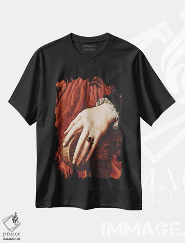 تیشرت طرح دار از انگشترم خوشت می آید؟، تزئینی اثر بونا فیدسا | فروشگاه ایماژ