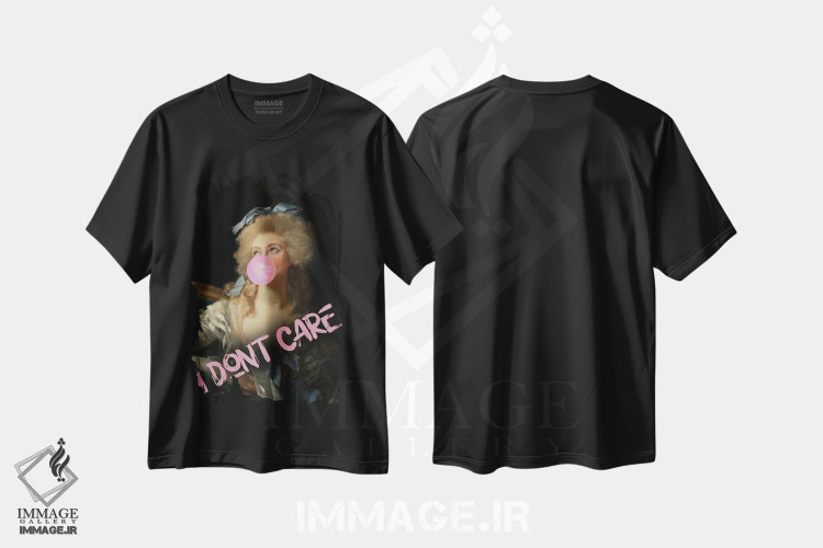 تیشرت طرح دار پرترهٔ وینتیج، تزئینی اثر بونا فیدسا | immage.ir