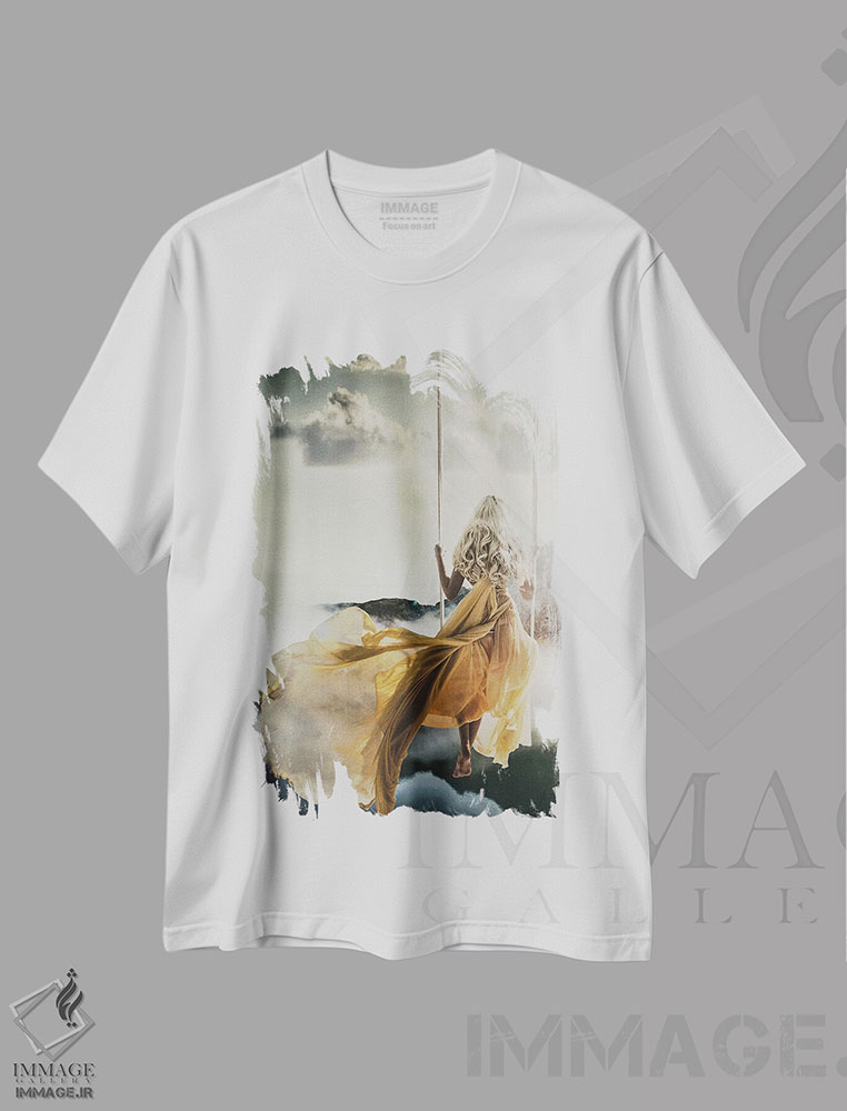 تیشرت طرح دار تنهایی قابل تقسیم نیست، هنر دیجیتال اثر بونا فیدسا | immage.ir