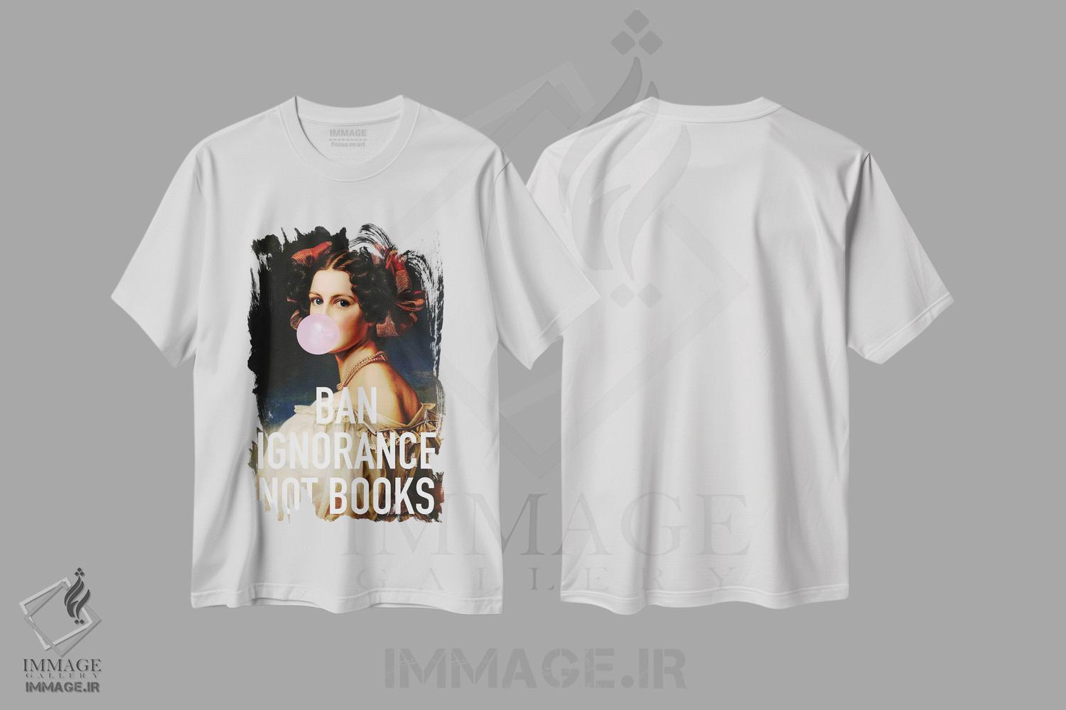 تیشرت طرح دار ترکیب سورئالیسم باروک و رنسانس، هنر دیجیتال اثر بونا فیدسا | immage.ir