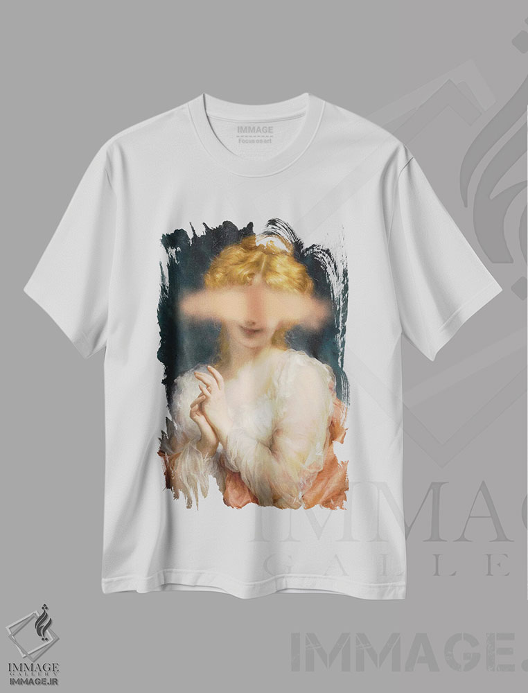 تیشرت طرح دار پرتره نگاری رنسانس باروک سورئالیستی، هنر دیجیتال اثر بونا فیدسا | immage.ir