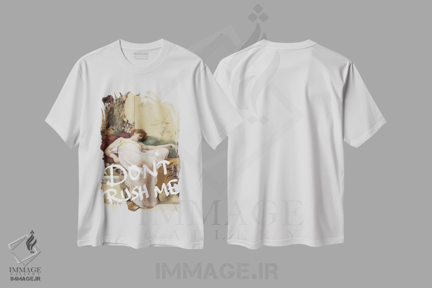 تیشرت طرح دار کلاژهای سورئال از پرتره های باروک رنسانس، هنر دیجیتال اثر بونا فیدسا | فروشگاه ایماژ