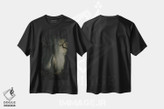 تیشرت طرح دار روح در جنگل زیر نور ماه، هنر دیجیتال اثر بونا فیدسا | فروشگاه ایماژ