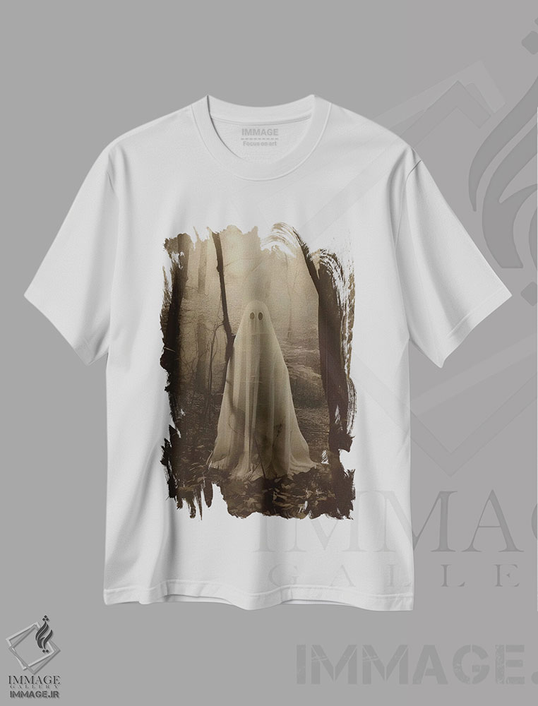 تیشرت طرح دار روح جنگل، هنر دیجیتال اثر بونا فیدسا | فروشگاه ایماژ