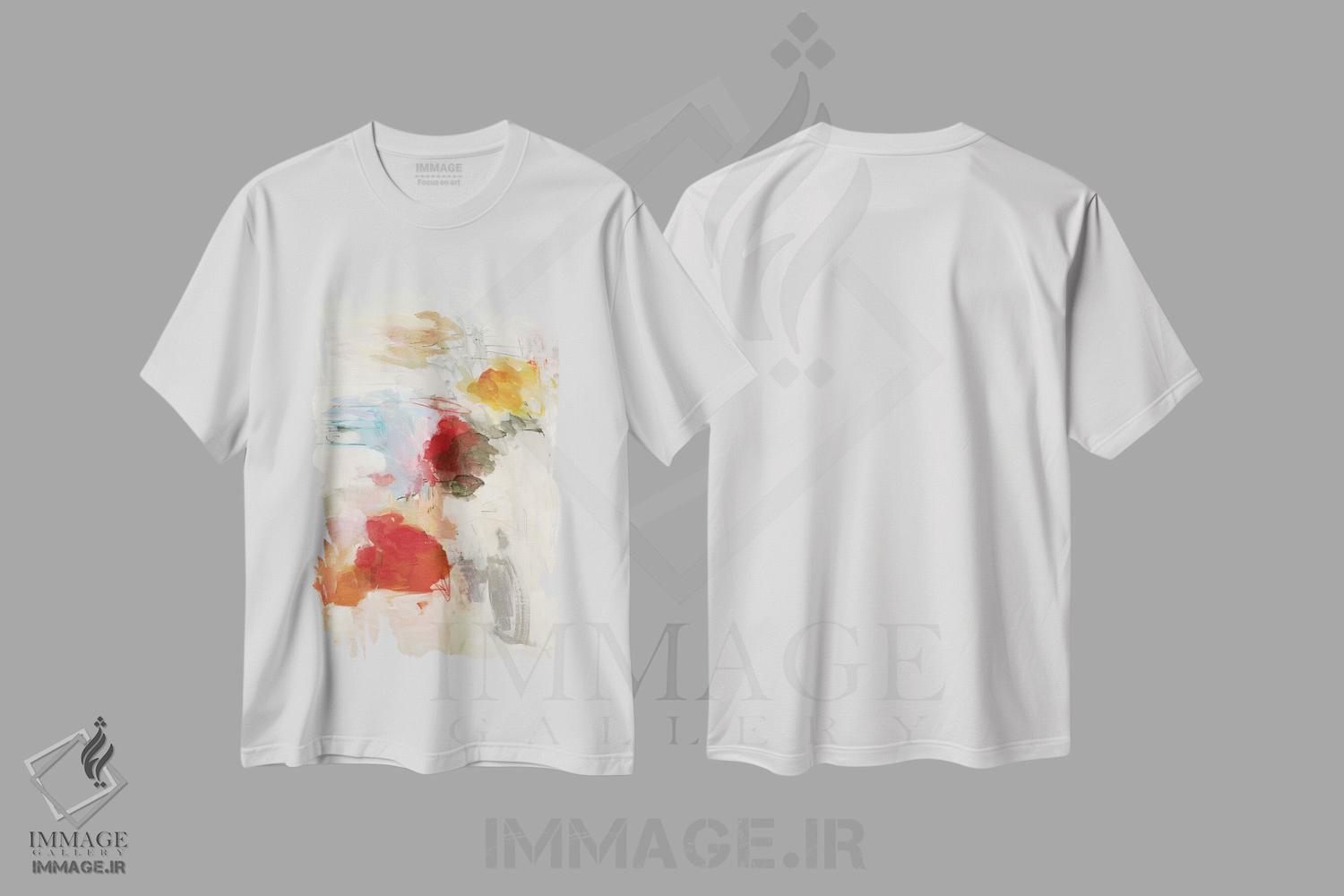 تیشرت طرح دار بی کران II اثر برنت فورمن | immage.ir