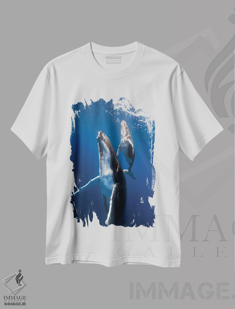 تیشرت طرح دار بازگشت به سطح، مدیوم اثر باراتیو گابریل | فروشگاه ایماژ