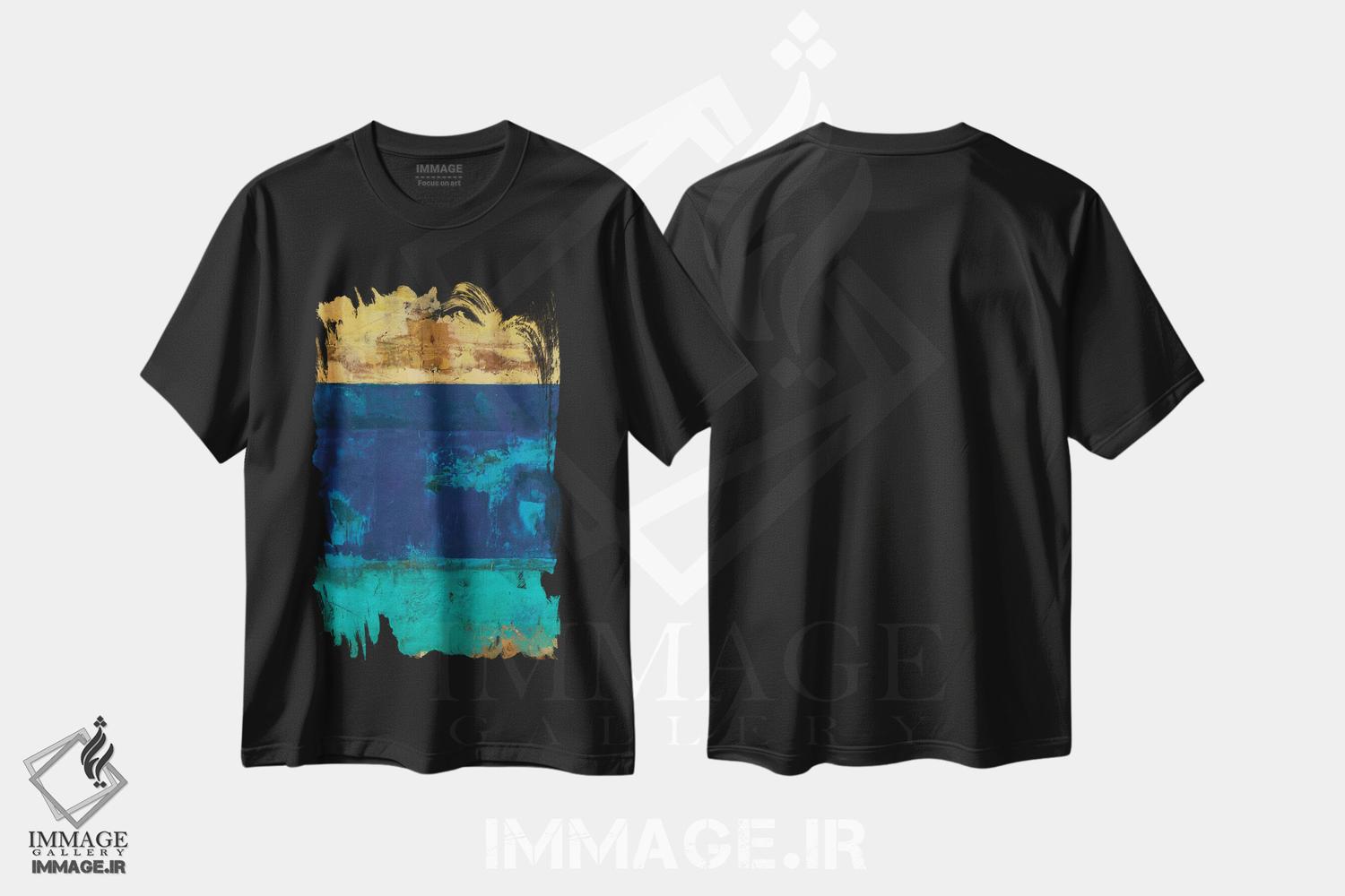 تیشرت طرح دار فورتزا اثر بریژیت بالبینوت | immage.ir