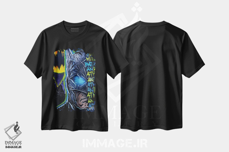 تیشرت طرح دار صدا زدن خفاش، مدیوم اثر برایان گارسیا | فروشگاه ایماژ