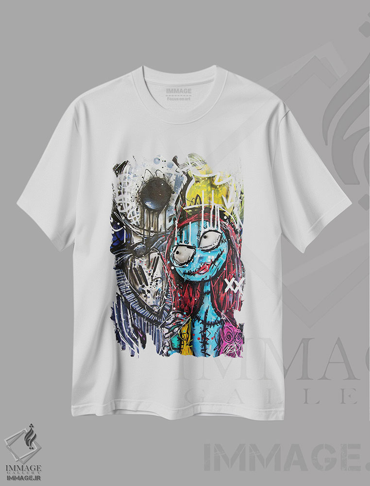 تیشرت طرح دار عشق چکه کننده، مدیوم اثر برایان گارسیا | immage.ir