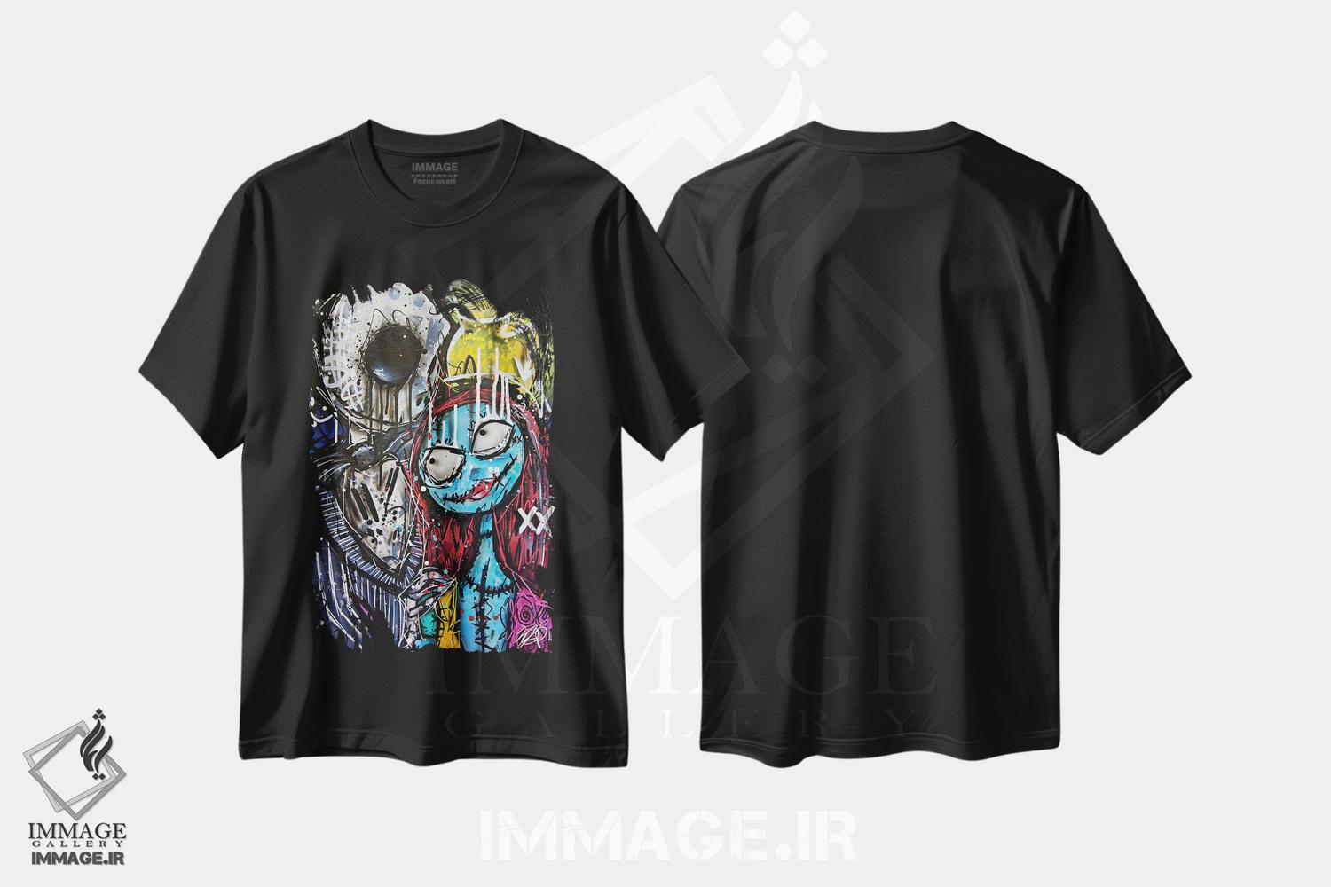 تیشرت طرح دار عشق چکه کننده، مدیوم اثر برایان گارسیا | فروشگاه ایماژ