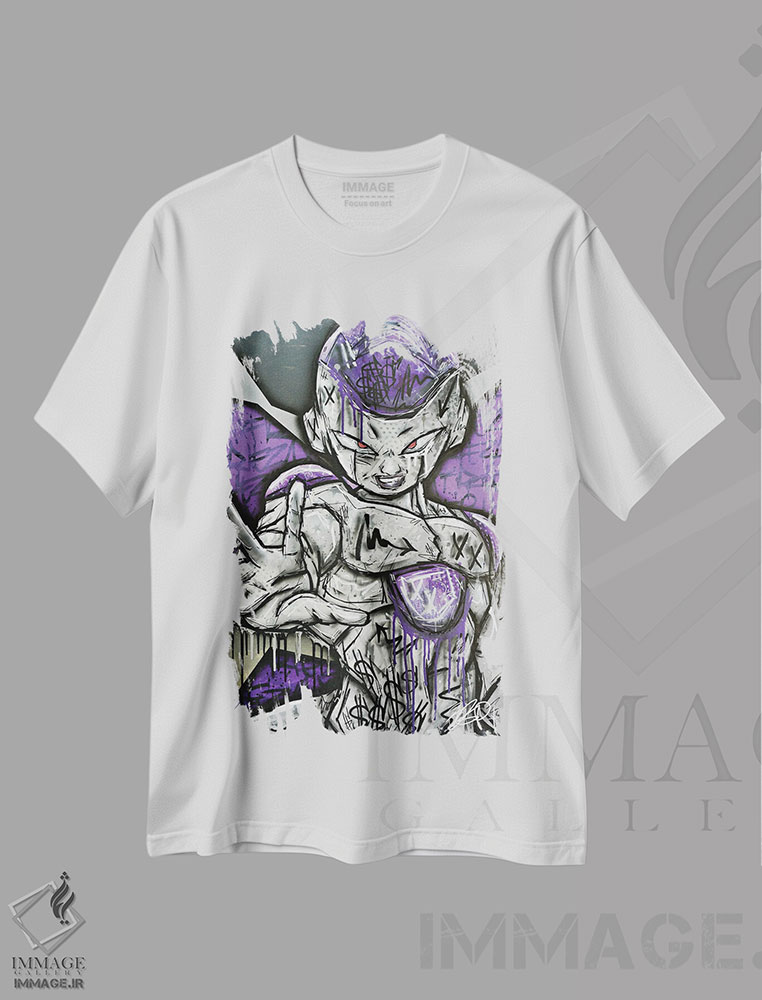 تیشرت طرح دار فریزا اثر برایان گارسیا | immage.ir