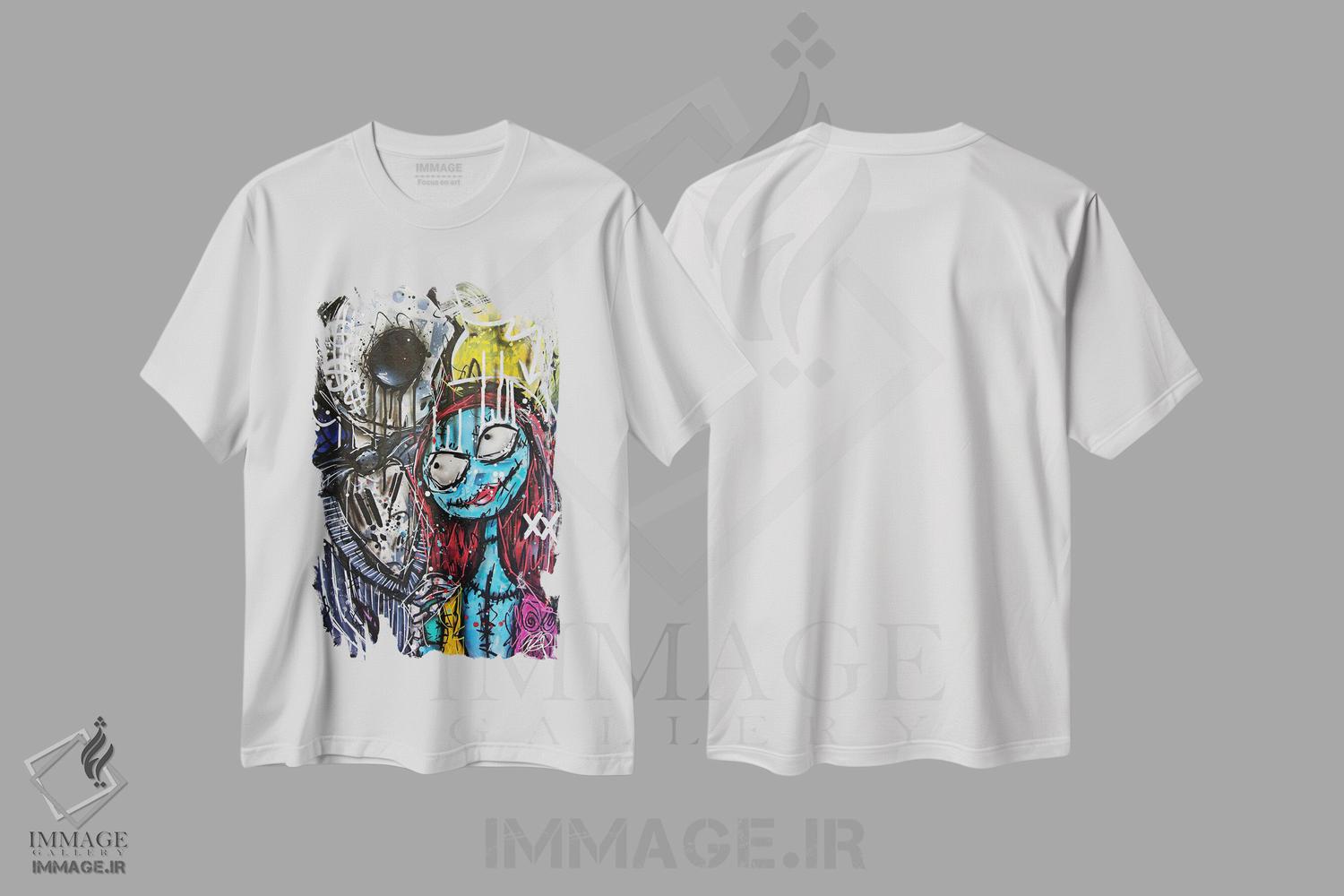تیشرت طرح دار عشق چکه کننده، مدیوم اثر برایان گارسیا | immage.ir
