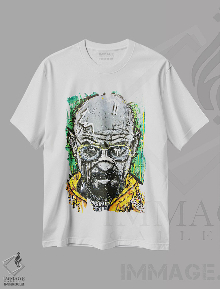 تیشرت طرح دار اسم مرا بگو، مدیوم اثر برایان گارسیا | فروشگاه ایماژ