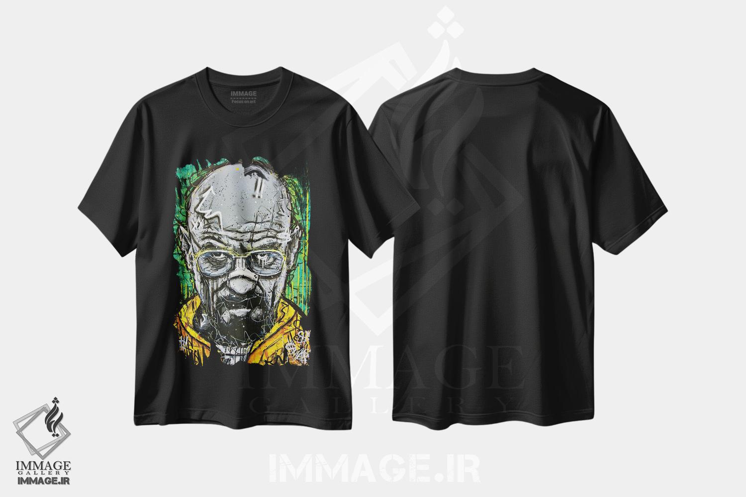 تیشرت طرح دار اسم مرا بگو، مدیوم اثر برایان گارسیا | immage.ir