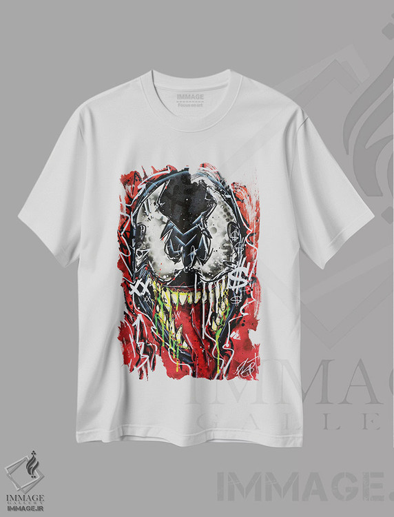 تیشرت طرح دار ونوم اثر برایان گارسیا | فروشگاه ایماژ