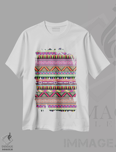 تیشرت طرح دار اوردوز، دکور معاصر اثر بیانکا گرین | فروشگاه ایماژ