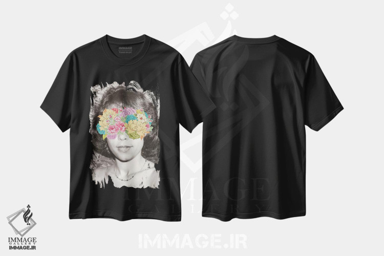 تیشرت طرح دار دیدگاه او، هنر دیجیتال اثر بیانکا گرین | immage.ir