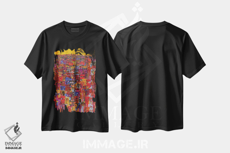 تیشرت طرح دار راهی نو برای پیشرفت، دکور معاصر اثر آدام بوگوش | فروشگاه ایماژ