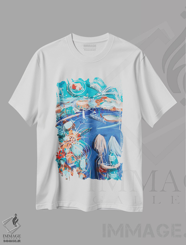 تیشرت طرح دار تو را می پرستم، دکور معاصر اثر آدام بوگوش | immage.ir