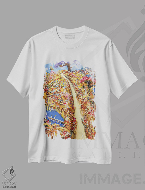 تیشرت طرح دار در مسیر درست، دکور معاصر اثر آدام بوگوش | immage.ir