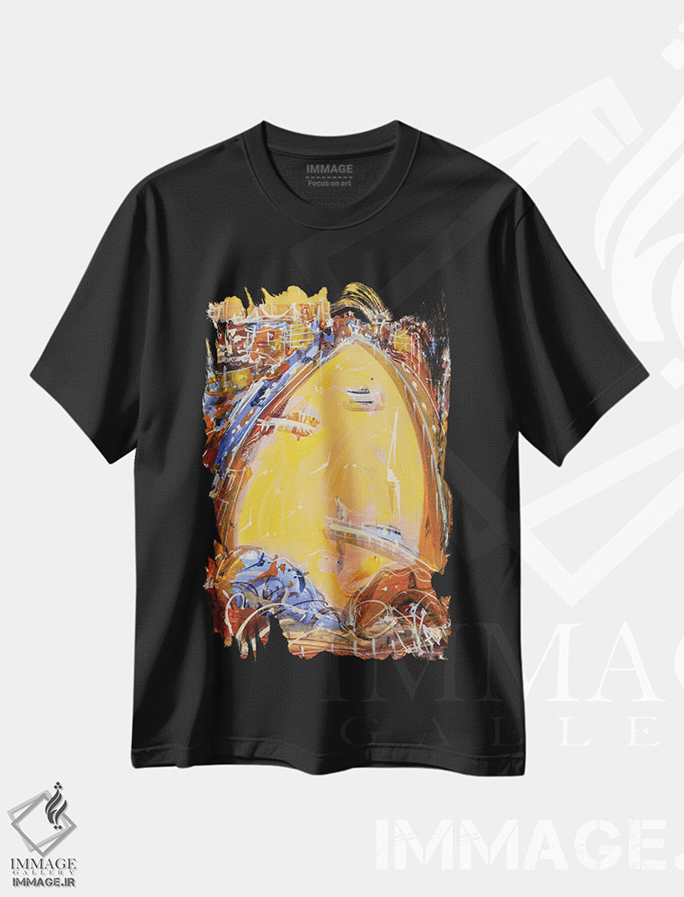 تیشرت طرح دار انعکاس کنار رودخانه، دکور معاصر اثر آدام بوگوش | immage.ir