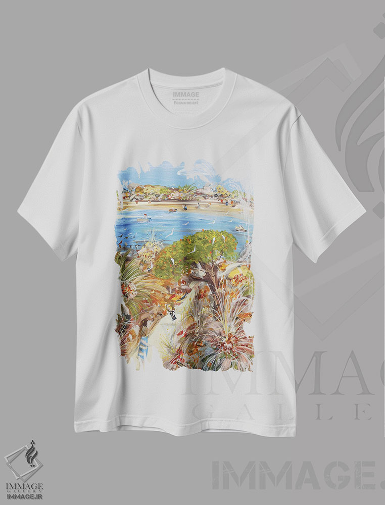 تیشرت طرح دار مرا به سوی آب ببر، دکور معاصر اثر آدام بوگوش | immage.ir