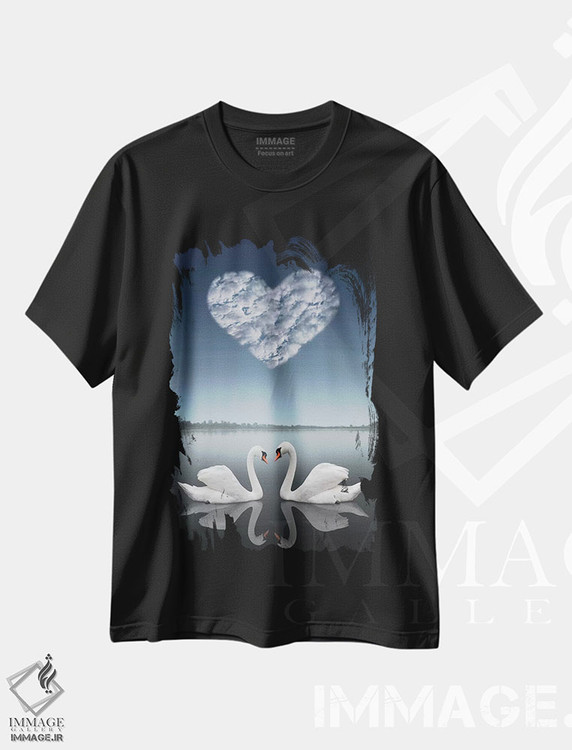 تیشرت طرح دار با هم، عکاسی ترکیبی اثر بن هاین | immage.ir