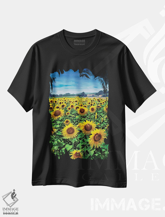 تیشرت طرح دار صورتت را به سمت خورشید کن، عکاسی ترکیبی اثر بن هاین | فروشگاه ایماژ