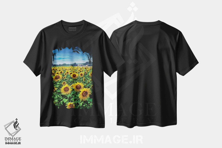 تیشرت طرح دار صورتت را به سمت خورشید کن، عکاسی ترکیبی اثر بن هاین | فروشگاه ایماژ