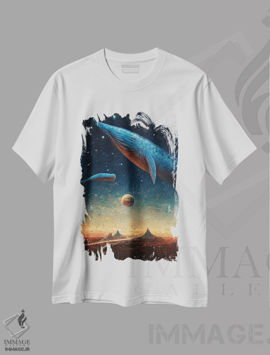 تیشرت طرح دار دو جهان، دکوراسیون جایگزین اثر بن هاین | فروشگاه ایماژ