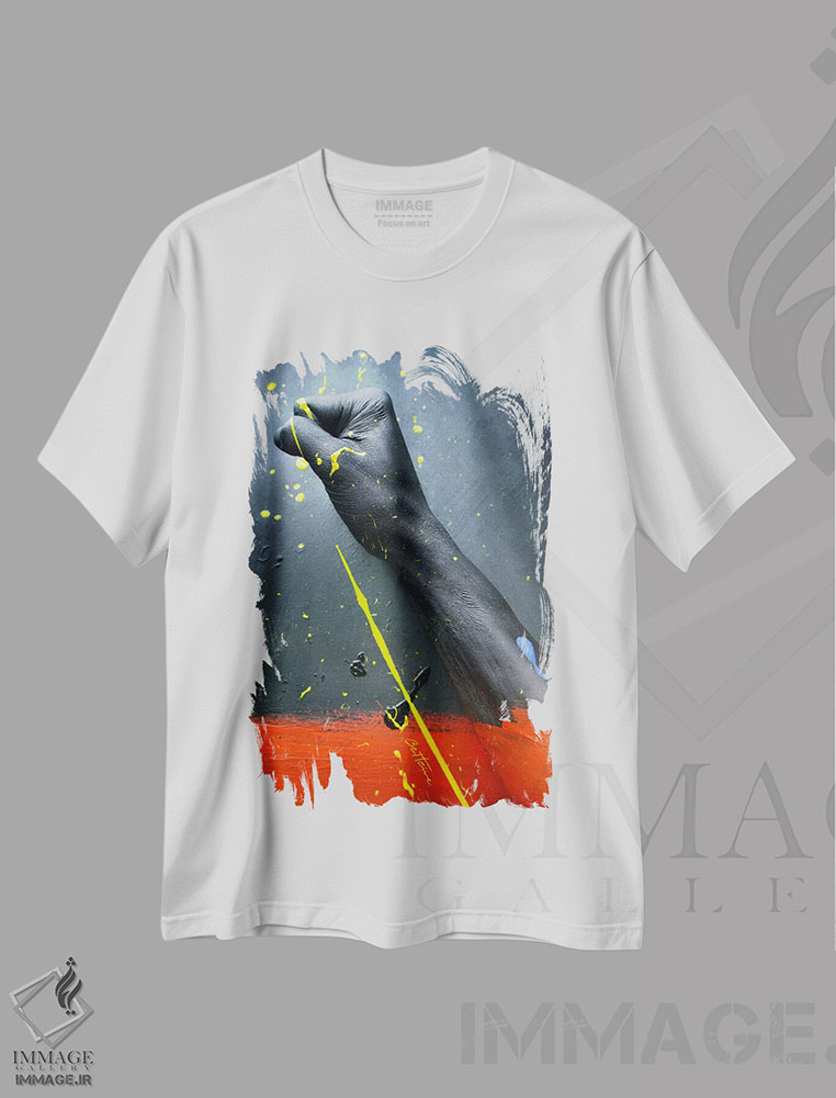 تیشرت طرح دار برای حقت بجنگ، عکاسی ترکیبی اثر بن هاین | immage.ir