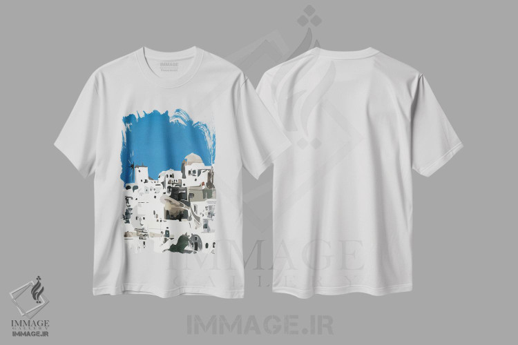 تیشرت طرح دار جنگیدن با آسیاب های بادی، هنر دیجیتال اثر بث ان لاوسون | فروشگاه ایماژ